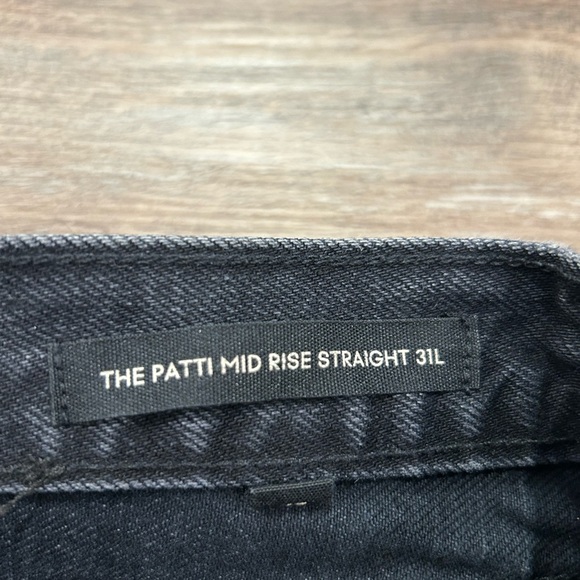 Denim Forum The Patti Mid Rise Straight Leg - Picture 4 of 4
